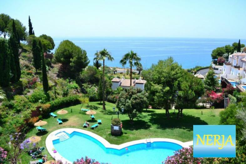 内尔哈Apartamento Con Espectaculares Vistas Al Mar.公寓 外观 照片